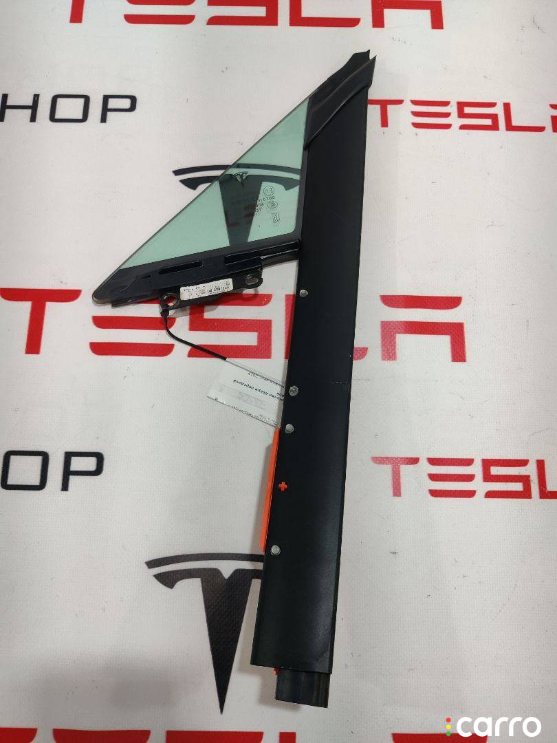 600654400J Форточка передней правой Tesla Model S 2019г. - фото №3
