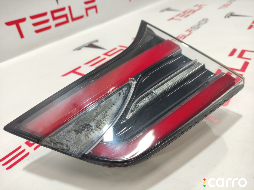 1034336-00-B фонарь крышки багажника левый Tesla Model X 2019г. - фото №2