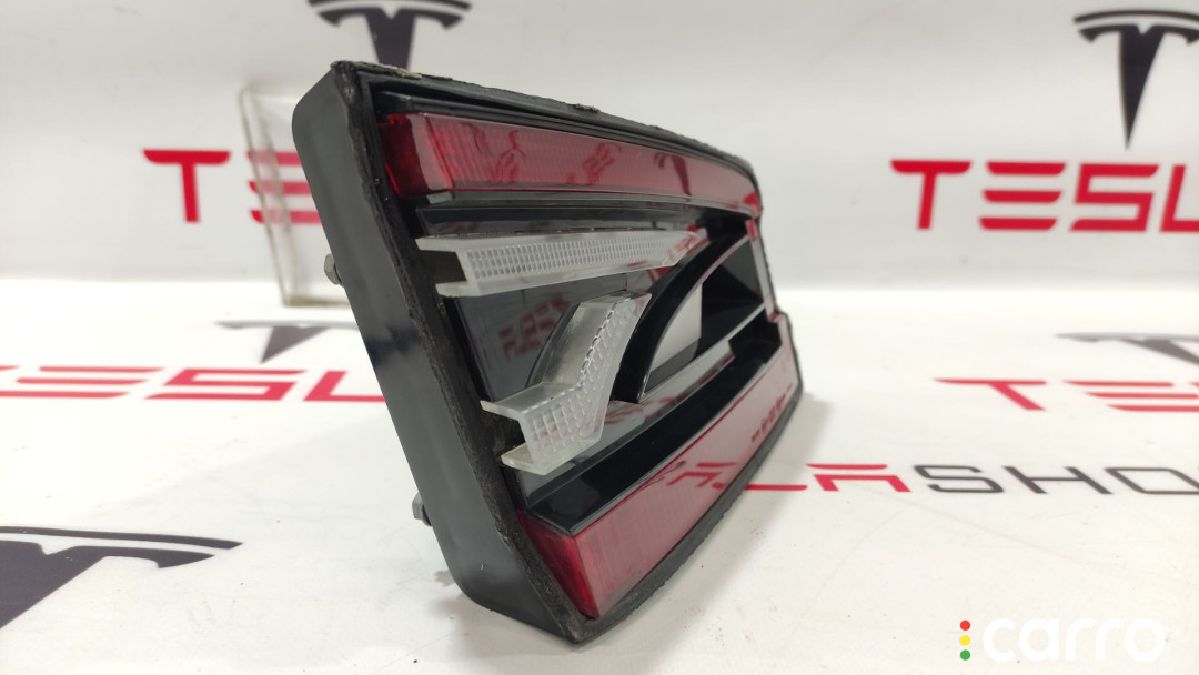 600592200D фонарь крышки багажника левый Tesla Model S 2013г. - фото №2