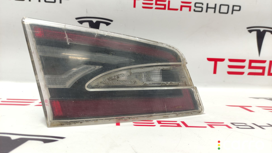 600592200D фонарь крышки багажника левый Tesla Model S 2013г. - фото №3