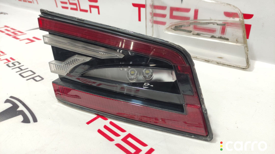 600592200D фонарь крышки багажника левый Tesla Model S 2013г. - фото №5