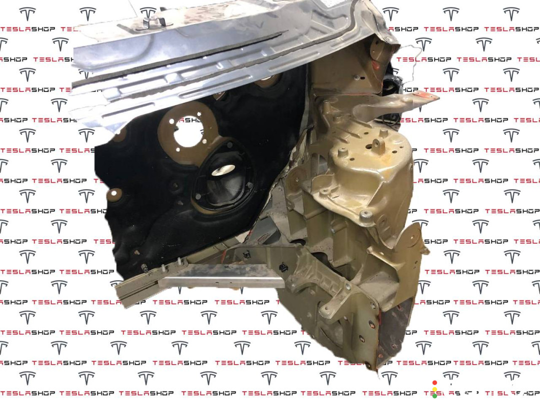1553815-S0-B, 1624199-S0-F, 1624201-00-D четверть левая Tesla Model X рест 2022г. - фото №2