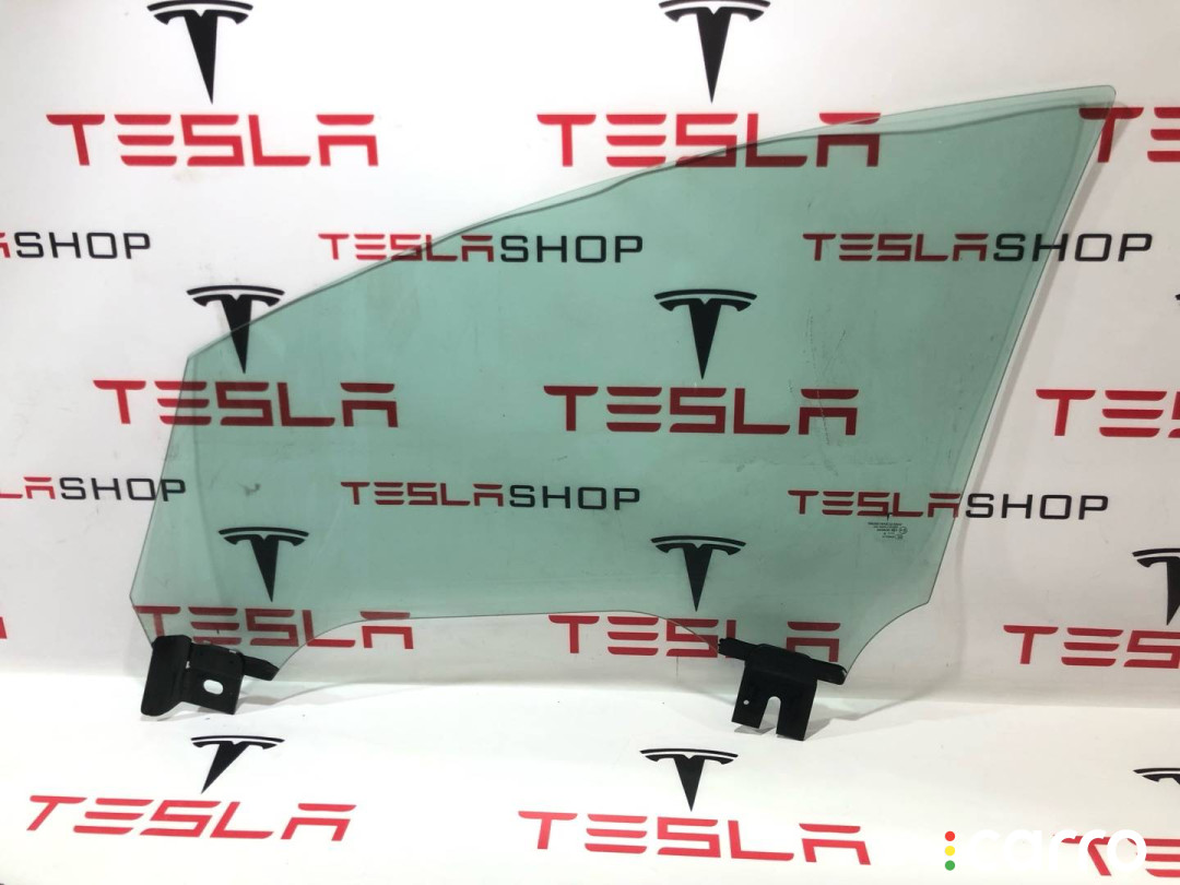 1028823-00-J стекло двери передней правой Tesla Model X 2018г. - фото №1