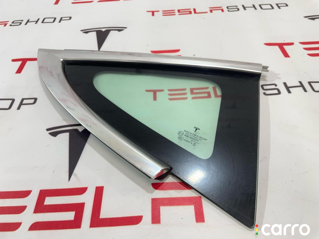 1098758-00-G, 1080706-00-F Форточка в заднее крыло Tesla Model 3 2019г. - фото №2