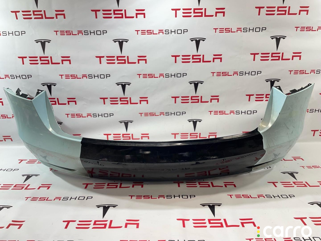 1108905-00-A, 1103556-00-A, 1083983-00-I, 1530721-02-B бампер задний Tesla Model 3 2019г. - фото №1