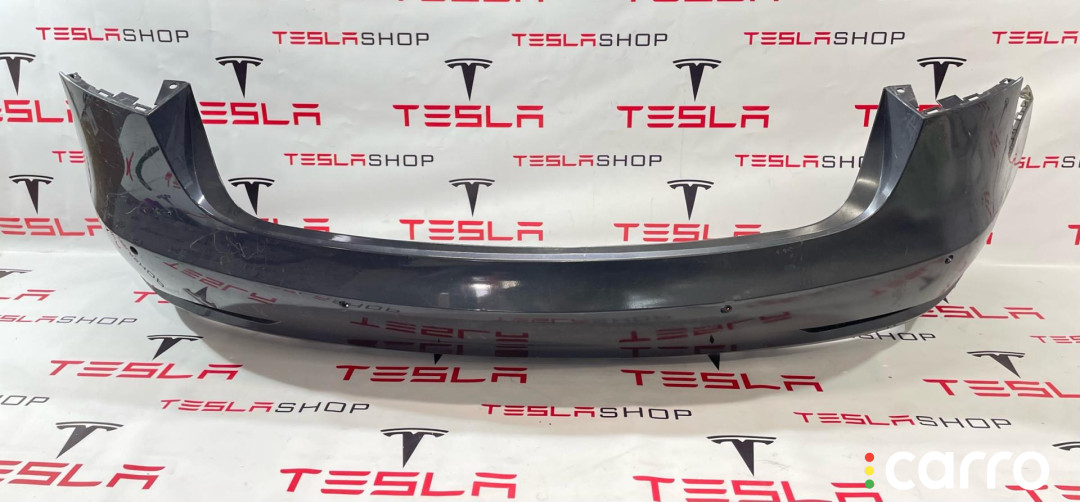 1108905-00-A, 1103556-00-A, 1083983-00-I, 1530721-02-B бампер задний Tesla Model 3 2019г. - фото №1