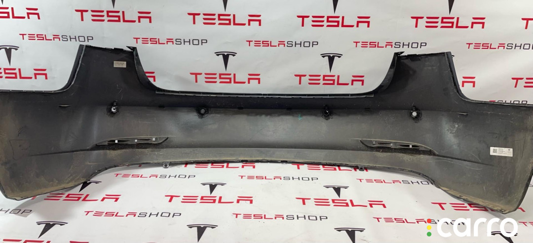 1108905-00-A, 1103556-00-A, 1083983-00-I, 1530721-02-B бампер задний Tesla Model 3 2019г. - фото №4
