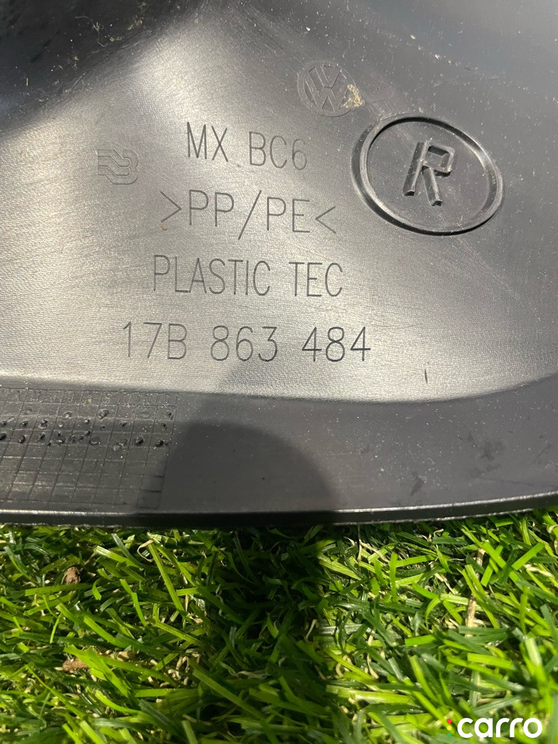 17B863484 накладка внутренняя на порог передняя правая Volkswagen Jetta 7 поколение 2020г. - фото №1