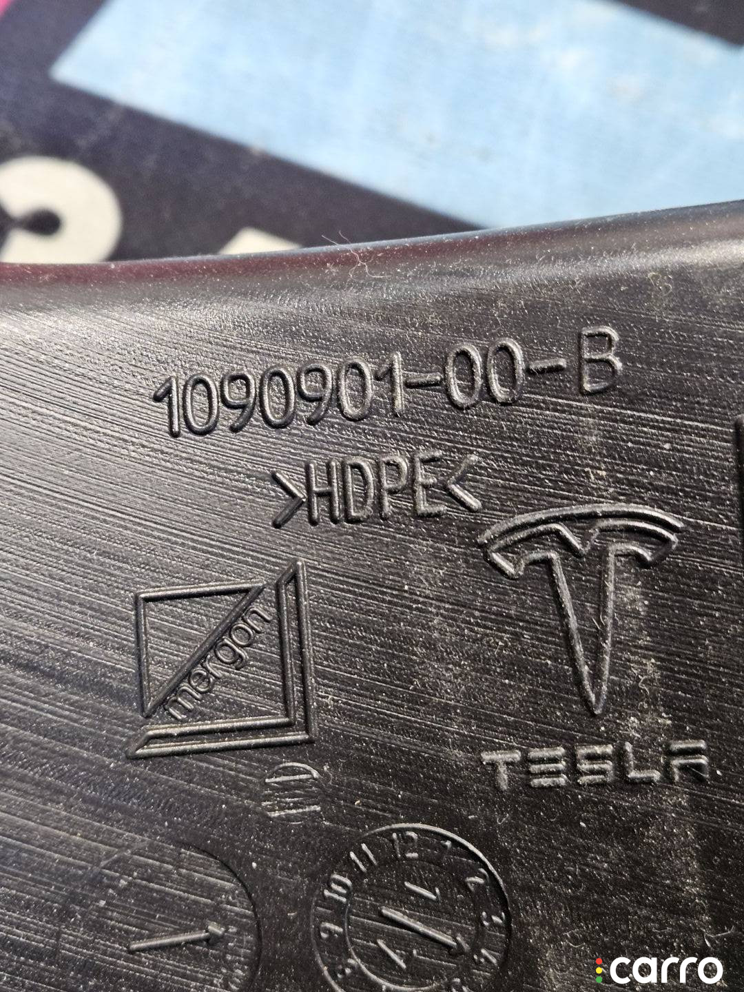 1090901-00-B воздуховод правый Tesla Model X 1 поколение 2017г. - фото №7