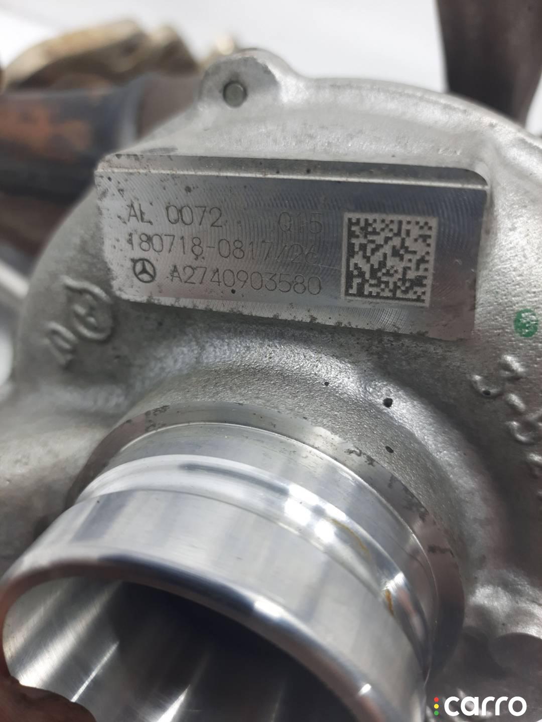A2740902700, A2740900377, A2740903580, A2742030200 Турбина Mercedes-Benz E W213/S213/C238/A238 - фото №3