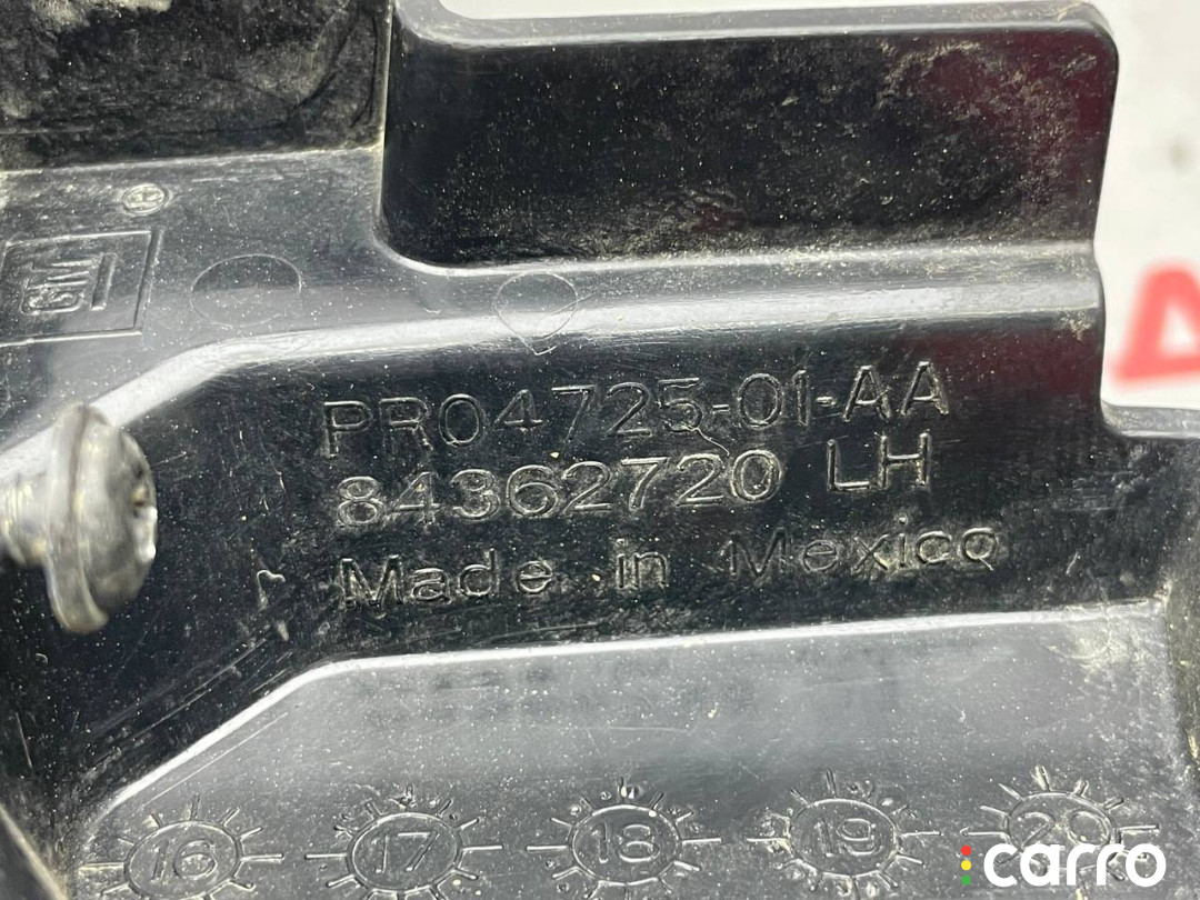 84362720 кронштейн крепления бампера переднего GMC Terrain 2 поколение 2020г. - фото №4