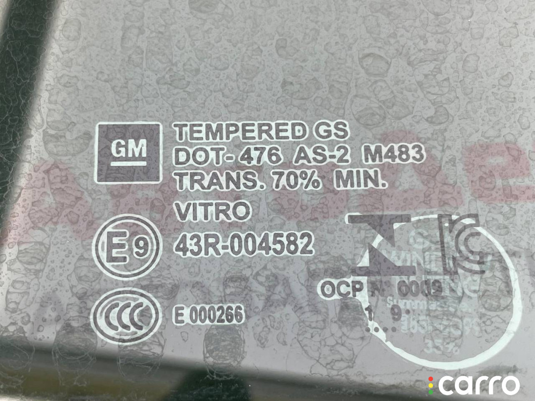 стекло двери передней левой GMC Terrain 2 поколение 2020г. - фото №10