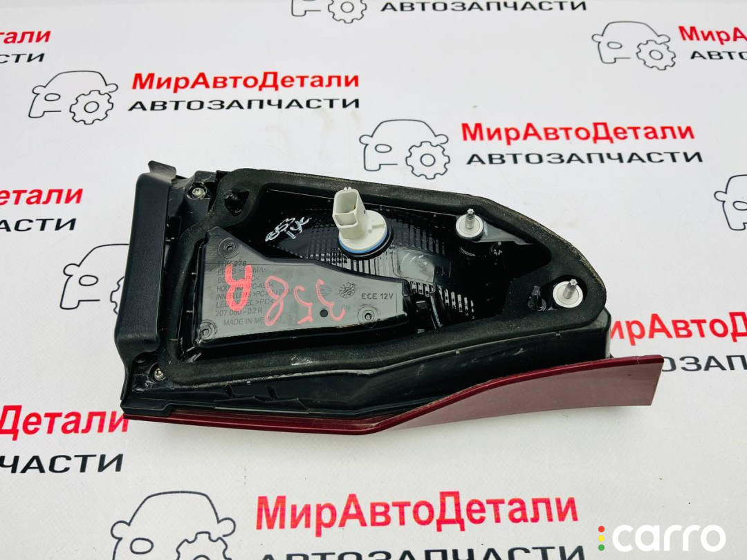 84341670 фонарь крышки багажника правый Chevrolet Equinox 3 поколение 2018г. - фото №7