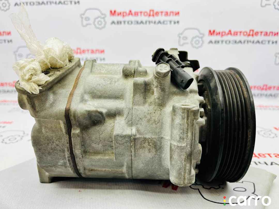 50540132 компрессор кондиционера Alfa Romeo Stelvio 1 поколение 2018г. - фото №5