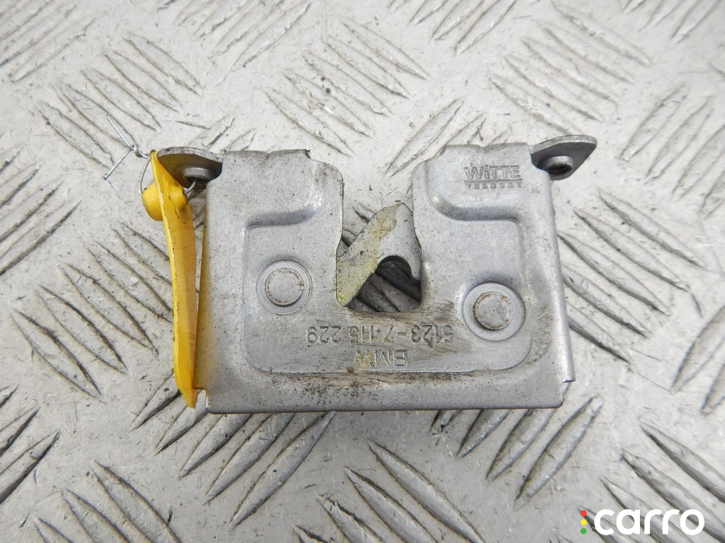 51237008755, 51237115229, 51234356266, 7115229, 51237115228, 7115228, 7008755, 4356263, 4356266, 51234356263 Замок капота BMW X1-series (E84) 2014г. - фото №1