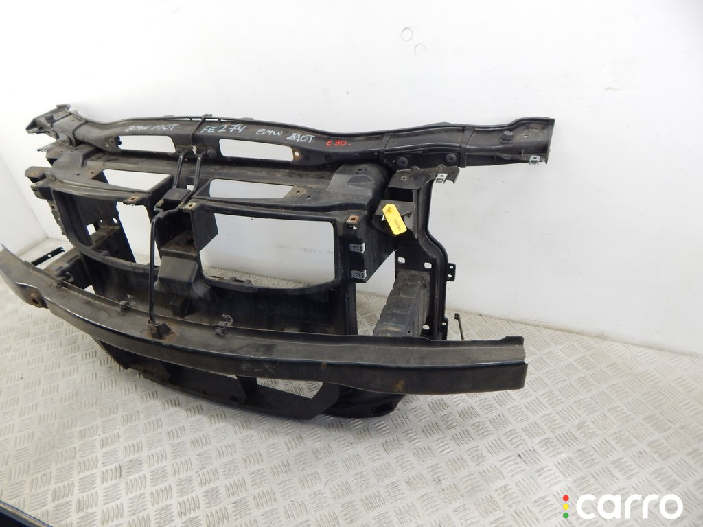 41137152823, 7152823 Передняя панель крепления облицовки (телевизор) BMW 3-series (E90/91/92) 2006г. - фото №3