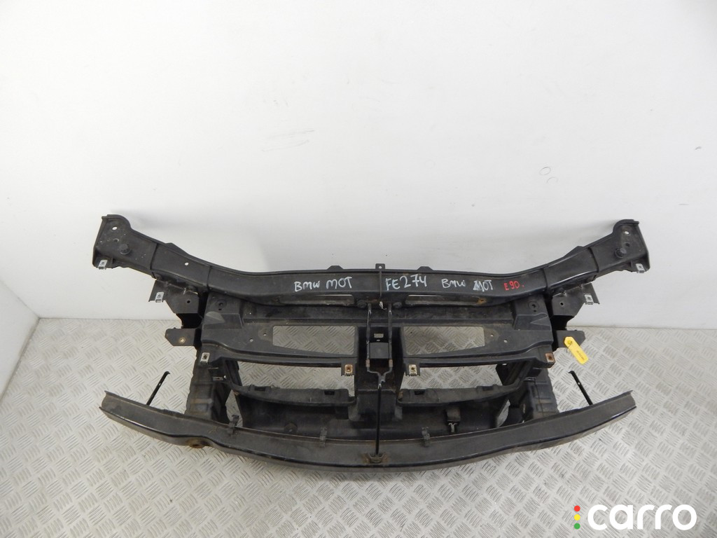 41137152823, 7152823 Передняя панель крепления облицовки (телевизор) BMW 3-series (E90/91/92) 2006г. - фото №5