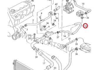 Пассат б5 схема охлаждения