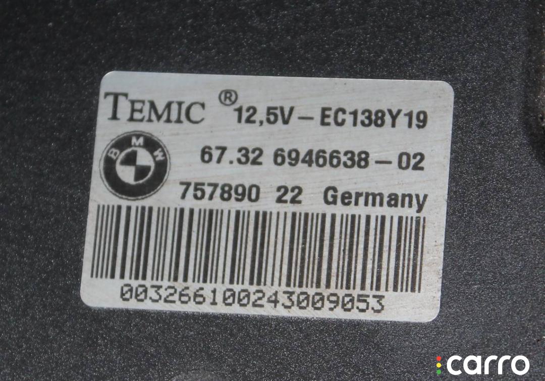 28905000001, 03453342, 6732694663802 вентилятор охлаждения BMW X3 E83 2006г. - фото №4
