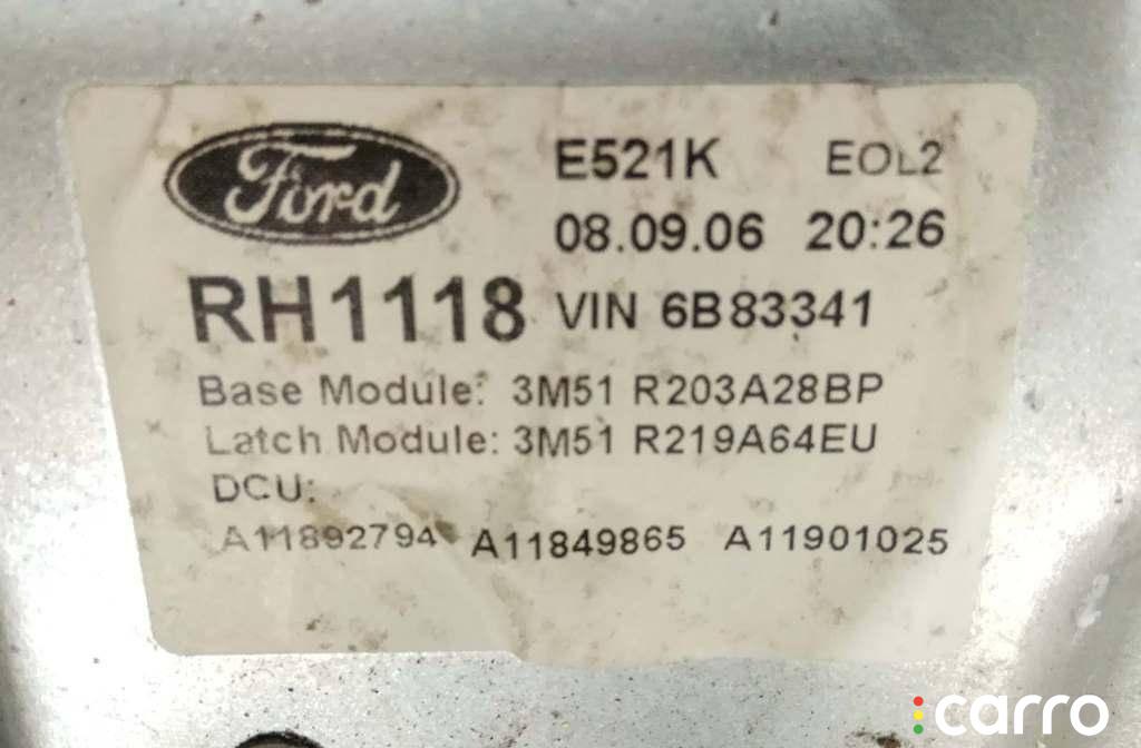 A11892794, 3M51R203A28BP стеклоподъемник электрический передний правый Ford C-Max 1 поколение 2007г. - фото №3
