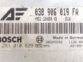BOSCH, 0281010629, YM21-12A650-KB, 28SA5592, 038906619FA блок управления двигателем Ford Galaxy 1 поколение [рестайлинг] 2002г. - фото №4