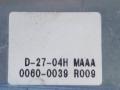 0060-0039 стеклоподъемник электрический задний левый Mazda Premacy CP [рестайлинг] 2003г. - фото №3