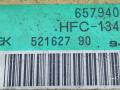 HFC134A, 657940U, 52162790 расширительный клапан кондиционера Renault Scenic 1 поколение [рестайлинг] 1999г. - фото №3