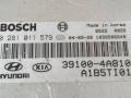 BOSCH, 0281011579, A1B5TI01, 39100-4A10 блок управления двигателем Kia Sorento 1 поколение 2004г. - фото №3