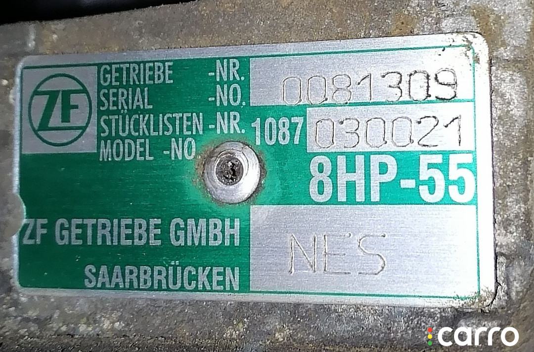 8HP-55, 7D29, 1087335051, 1087135078, 1087401280, 1087137056, 1087301279A, 1077334, 1087136008, 0066322 КПП автоматическая (АКПП) Audi A4 B8/8K 2011г. - фото №6