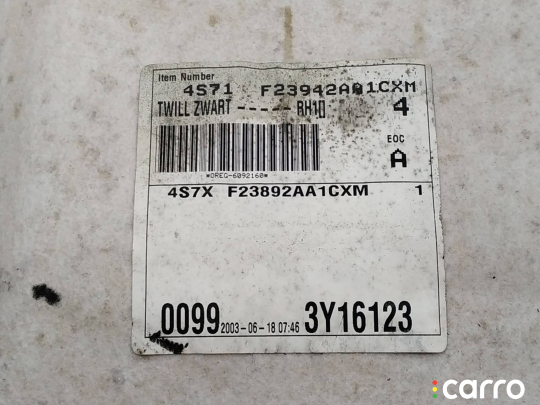 4S7XF23890 обшивка двери передней правой Ford Mondeo 3 поколение 2003г. - фото №3