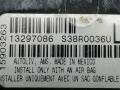 13297086, S38R0036U ремень безопасности передний левый Chevrolet Cruze 1 поколение [рестайлинг] 2014г. - фото №5