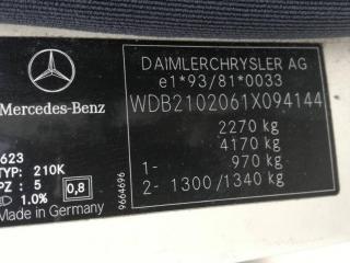 Mercedes-Benz E W210 [рестайлинг] 2002г. 2.2 л., OM 611.961, дизель, АКПП - фото №6