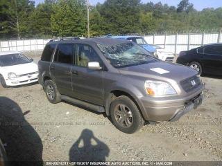 Honda Pilot 1 поколение 2004г. 3.5 л., J35A4, бензин, АКПП - фото №1