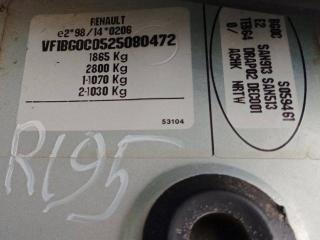 Renault Laguna 2 поколение 2002г. 1.8 л., F4P 770 - фото №8