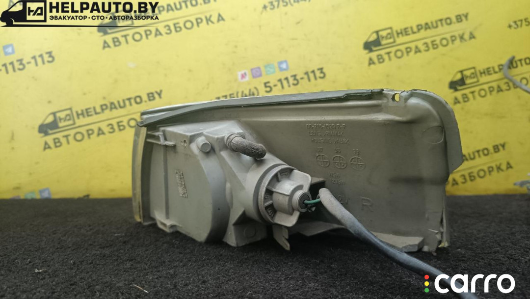 указатель поворота правый Mazda 626 3 поколение 1992г. - фото №3