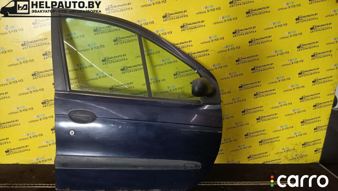 замок двери передней правой Renault Scenic 1 поколение 1998г. - фото №1