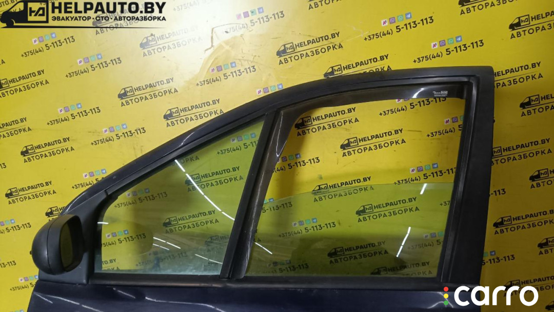 форточка двери передней левой Renault Scenic 1 поколение 1998г. - фото №2