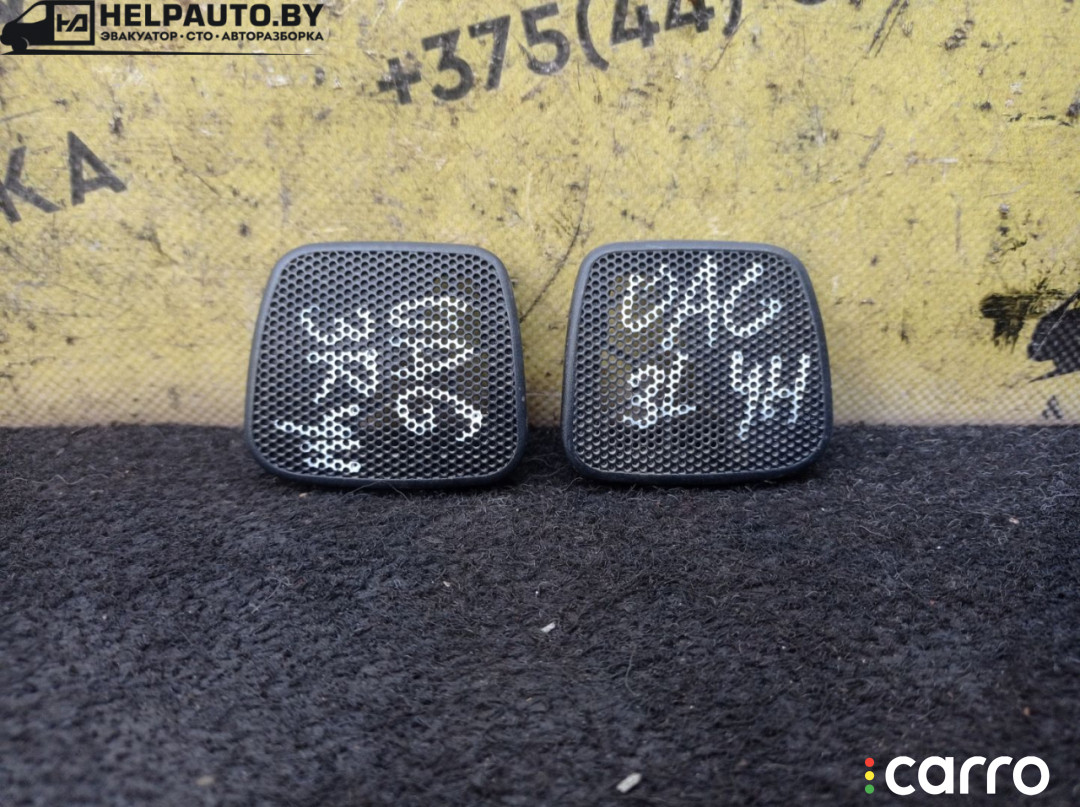 накладка (сетка) динамика задняя Opel Astra G 1998г. - фото №1
