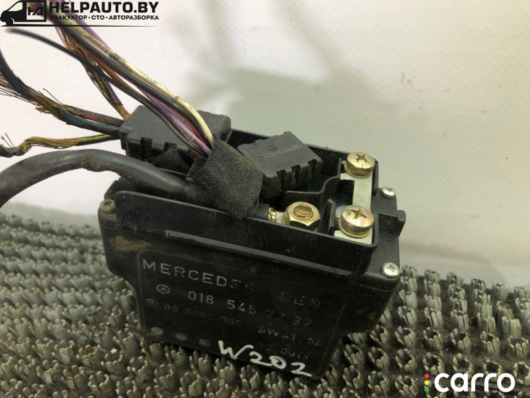 0185457232 реле накала свечей Mercedes-Benz C W202 1995г. - фото №2