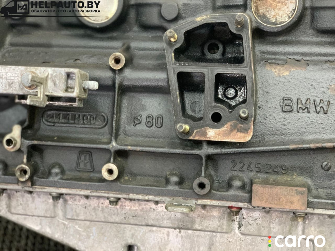 X25DT, 30539306 блок цилиндров Opel Omega B 1997г. - фото №3