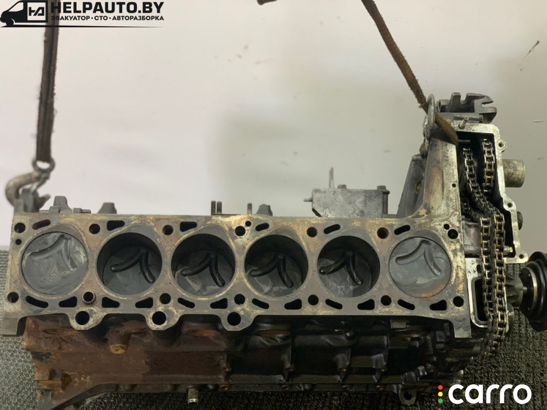 X25DT, 30539306 блок цилиндров Opel Omega B 1997г. - фото №5