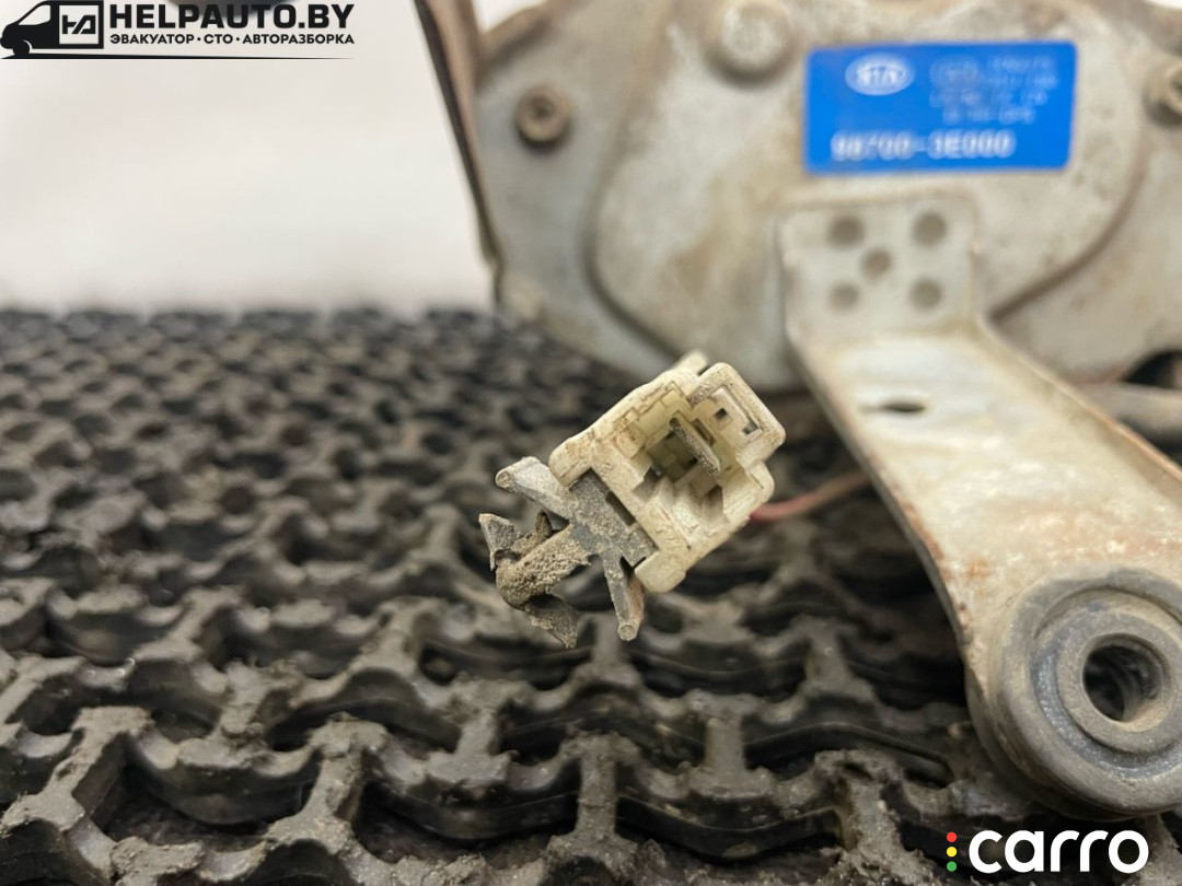 987003E000 моторчик заднего стеклоочистителя (дворника) Kia Sorento 1 поколение 2005г. - фото №2