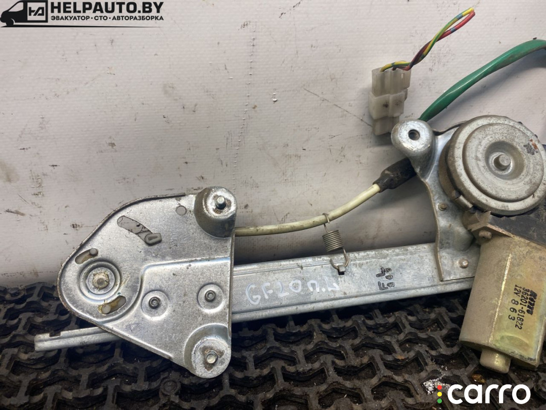 36201-61822 стеклоподъемник электрический передний левый Mazda 626 5 поколение 1997г. - фото №4