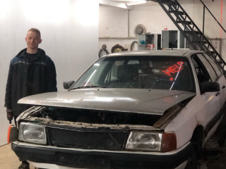 Audi 100 С3 1986г. 1.8 л. - фото №1