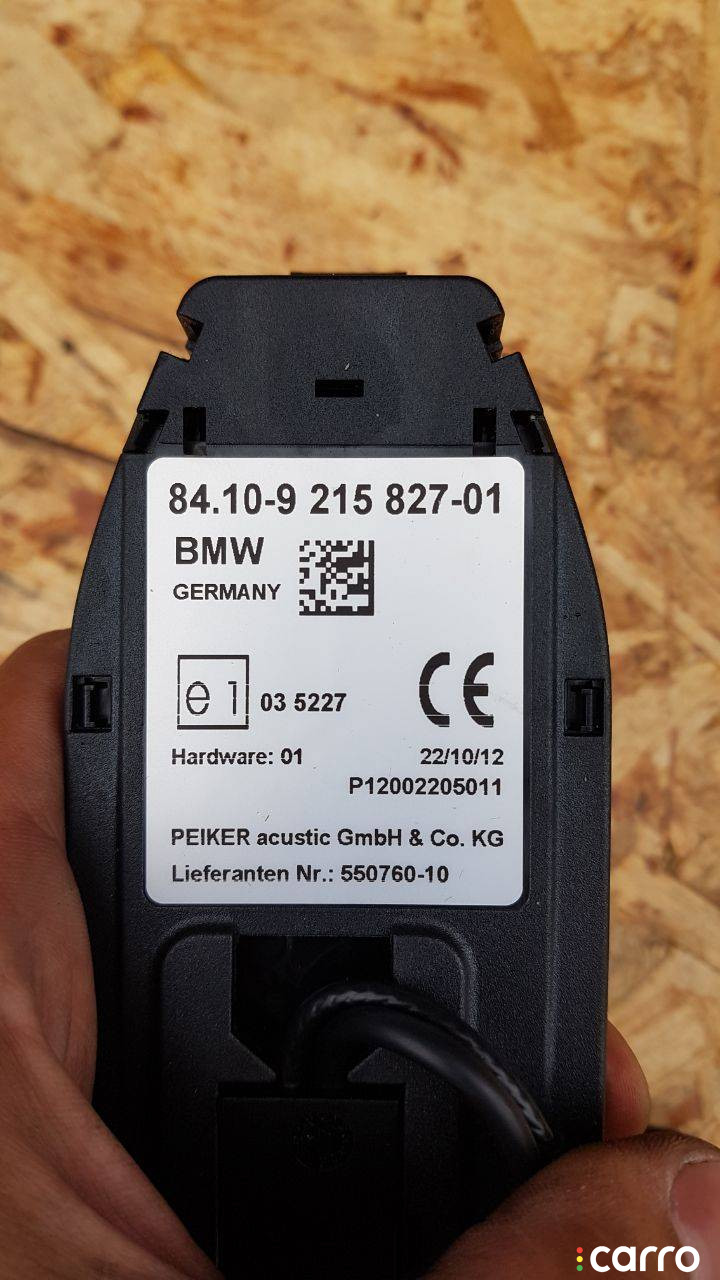 9215827, 9196813, 84109215827, 84109196813 беспроводное зарядное устройство BMW 5 F10/F11 2012г. - фото №3