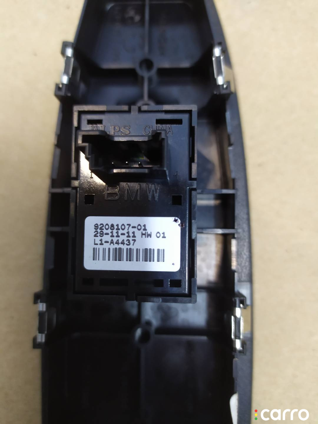 9208107, 61319208107 кнопка стеклоподъемника двери передней правой BMW 3 F30/F31 2012г. - фото №3