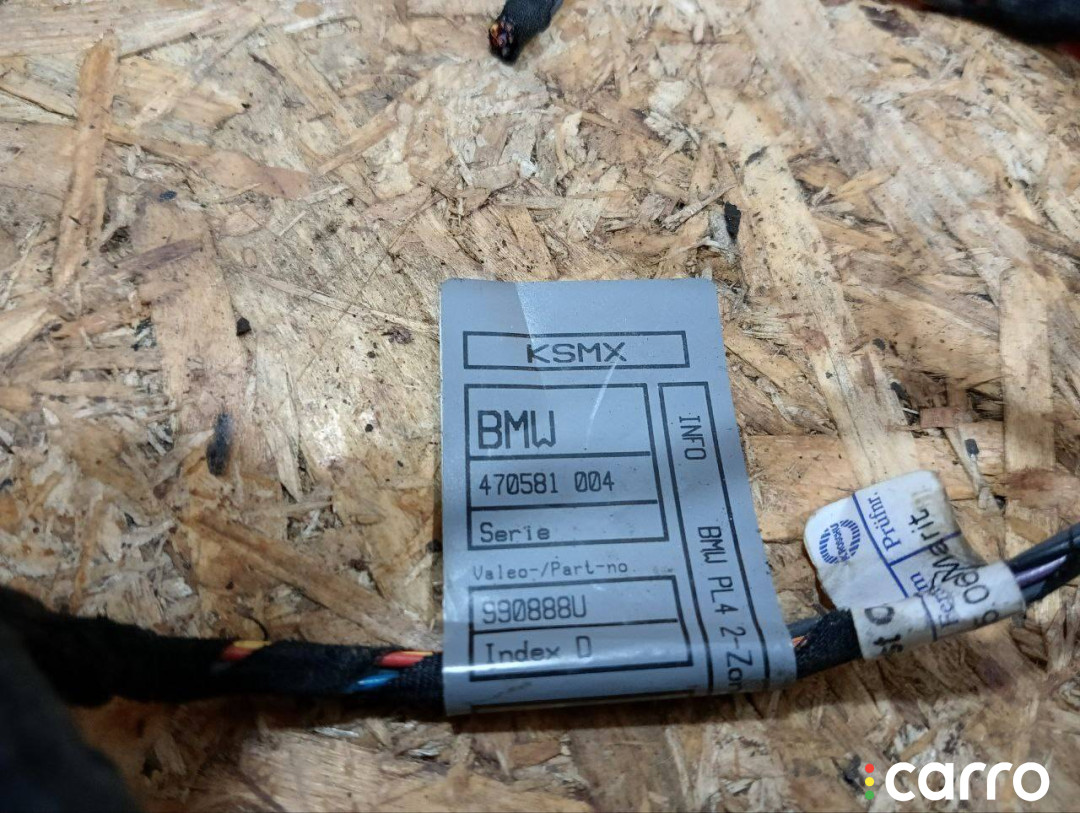 6971082, 9225038, 61126971082, 64119225038 проводка отопителя (печки) BMW X5 E70 2008г. - фото №4