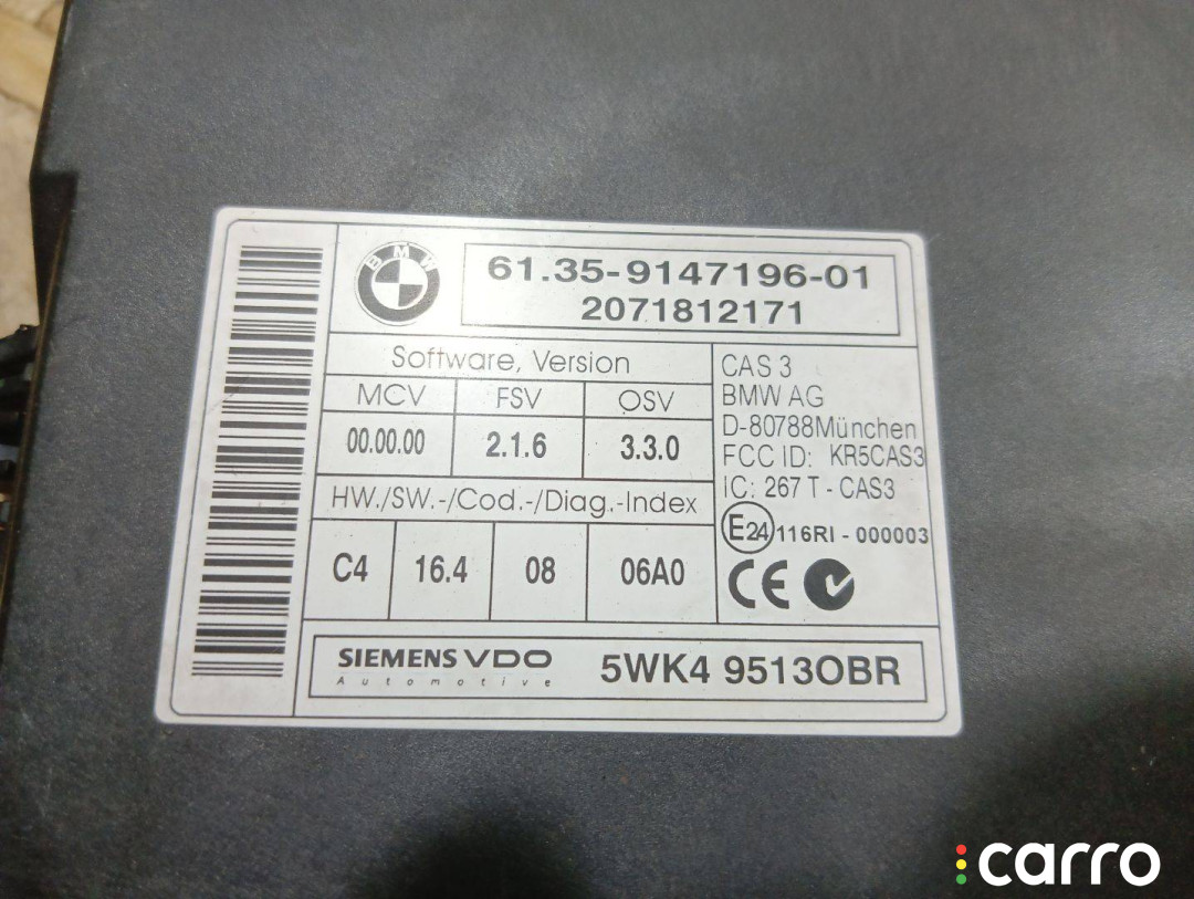 61359147196, 61359147195, 61356943814, 6943791, 61356943791, 61359147212, 61356943834, 61359147220, 6943822, 6943771, 6943797, 6943834, 9147220, 9147196, 61356943797, 9147195, 61356943771, 9147184, 6943814, 9147212, 61356943822, 61359147184, 61356943786, 6943786 блок комфорта BMW 3 E90/E91 2008г. - фото №4