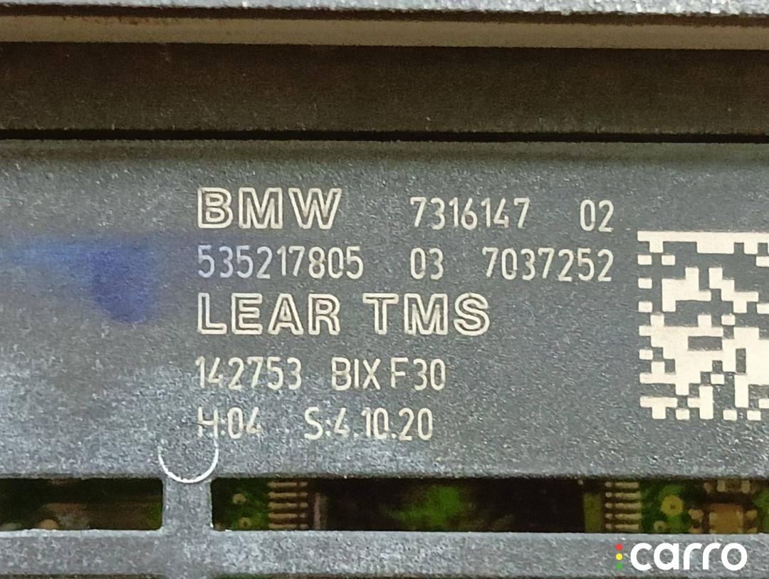 7316147, 63117316147, 63117316143, 7316143 блок управления светом BMW 3 F30/F31 2014г. - фото №5