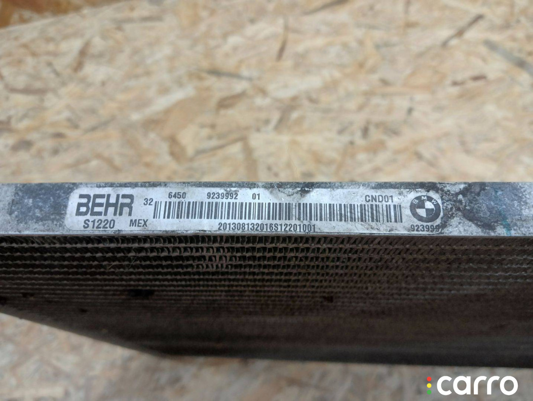 6972553, 64509239992, 9239992, 64536972553 радиатор кондиционера BMW X6 E71 2012г. - фото №6